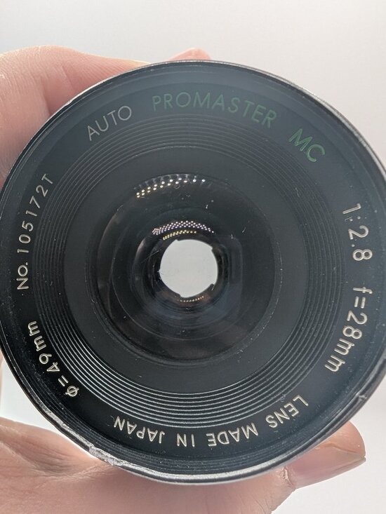 PROMASTER MC Auto 28mm 1:2.8 Lens for Pentax K - Picture 4 of 5